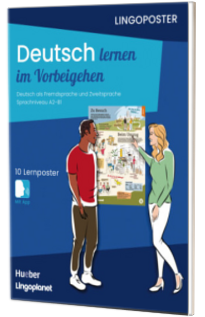 Lingoposter: Deutsch lernen im Vorbeigehen