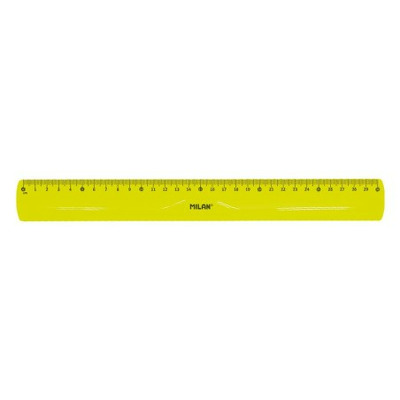 Liniar 30 cm flexibil Galben