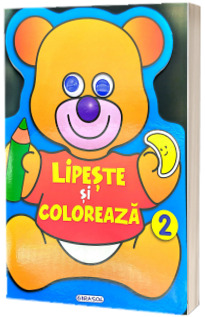 Lipeste si coloreaza, contine abtibilduri. Numarul 2