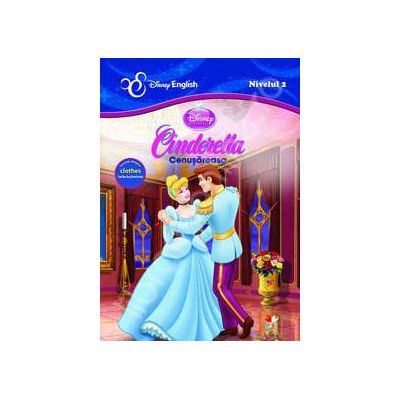 Cinderella - Cenusareasa. Invata despre imbracaminte (Povesti Bilingve)