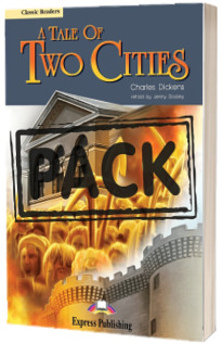 Literatura adaptata pentru copii - A Tale of Two Cities Reader With Digibooks App