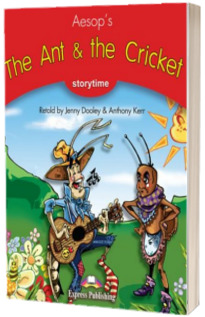 Literatura adaptata pentru copii. The Ant and the Cricket cu cross-platform App.