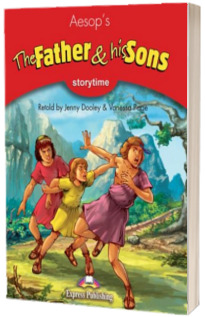 Literatura adaptata pentru copii. The Father and His Sons cu cross-platform App.