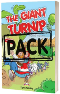 Literatura adaptata pentru copii. The Giant Turnip Story Book with Multi Rom