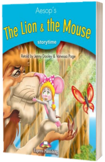 Literatura adaptata pentru copii. The lion and the mouse cu Cross-platform App.