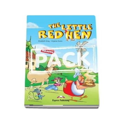 Literatura adaptata pentru copii. The Little Red Hen Book with Multi Rom
