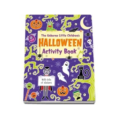 Little childrens Halloween activity book