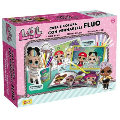LOL Surprise - Coloram cu carioci fosforescente