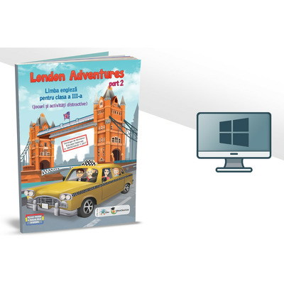 London Adventures, part II. Limba engleza pentru clasa a III-a (Edu App)
