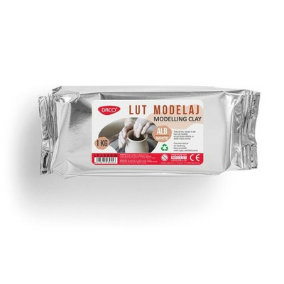 Lut modelaj 1 kg Alb