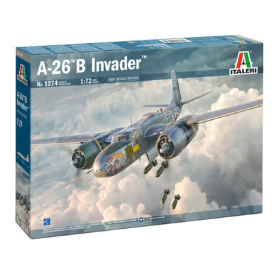 Macheta aeromodel de construit Avion A-26 A/B Invader