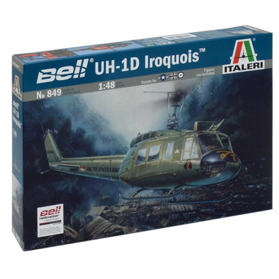 Macheta aeromodele de construit Bell UH-1D Iroquois Helicopter