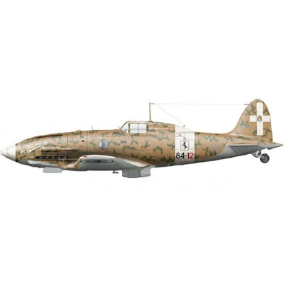 Macheta aeromodele de construit Macchi Aeronautica MC.202 Folgore