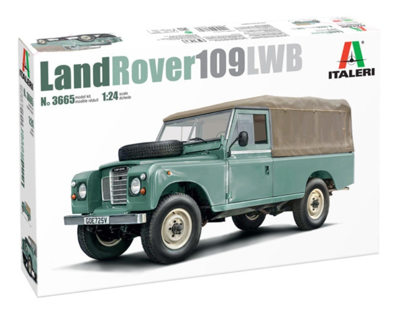 Macheta Automodel de construit Land Rover 109 LWB