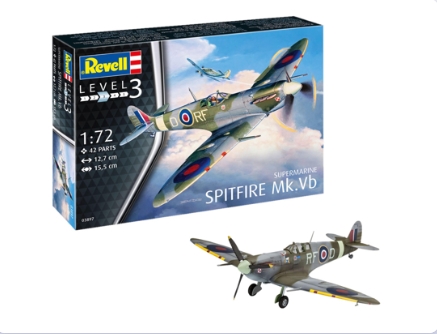 Macheta avion de lupta britanic Supermarine Spitfire Mk.Vb
