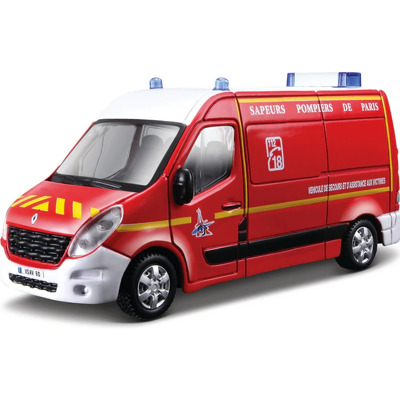 Macheta Bburago emergency vehicol masina de pompieri de Paris
