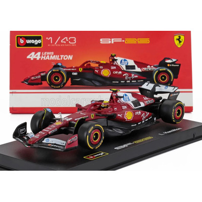 Macheta Bburago Ferrari racing Hamilton