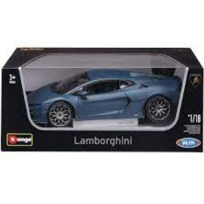 Macheta Bburago Lamborghini Temerario albastru metalic