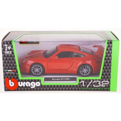 Macheta Bburago Porsche 911 Gt rosu