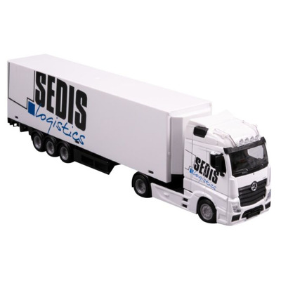 Macheta Camion Mercedes Actros Sedis Logistics cu Stivuitor