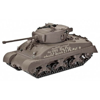 Macheta de asamblat Revell, Tanc Sherman M4A1