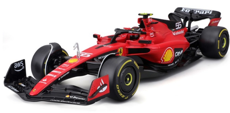 Macheta de colectie Ferrari Formula Racing team #55 Carlos Sainz
