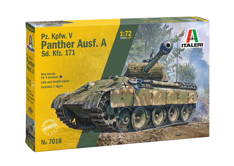 Macheta Italeri vehicul militar Pz.Kpfw. V Panther