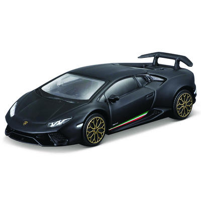 Macheta Masinuta Street Fire Lamborghini Huricane Performante Negru Mat