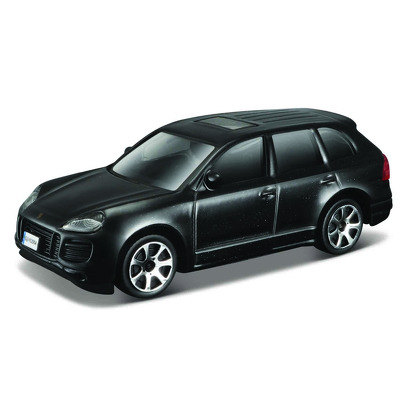 Macheta Masinuta Street Fire Porche Cayenne negru Metalizat