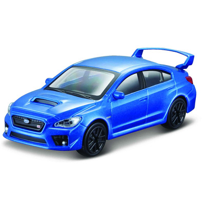 Macheta Masinuta Street Fire Subaru WRX STI 2017 Albastru Metalizat