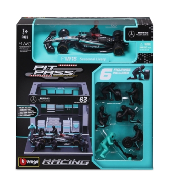 Macheta Mercedes AMG Petronas W15 George Russell Formula 1