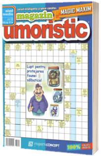 Magazin Umoristic, magic maxim numarul 8. Jocuri inteligente si umor sanatos. Nivel mediu