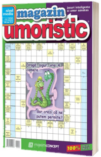 Magazin Umoristic, numarul 220. Jocuri inteligente si umor sanatos. Nivel mediu