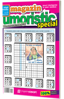 Magazin Umoristic special, numarul 41. Jocuri inteligente si umor sanatos. Nivel mediu