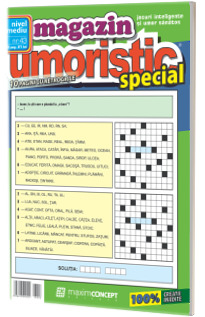 Magazin Umoristic Special, numarul 43. Jocuri inteligente si umor sanatos