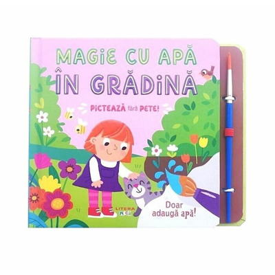 Magie cu apa. In gradina. Picteaza fara pete!