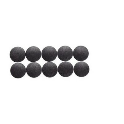 Magneti forma rotunda, D24mm, 0.60 kg forta, 10 buc/set, MAUL Solid - negru