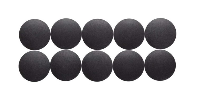 Magneti forma rotunda, D32mm, 0.80 kg forta, 10 buc/set, MAUL Solid - negru