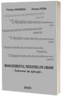 Managementul resurselor umane (Indrumar de Aplicatii)
