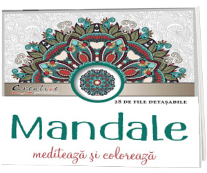 Mandale - Mediteaza si coloreaza