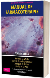 Manual de Farmacoterapie, editia a X-a (Coperta, paperback varianta PRINT - format marit)