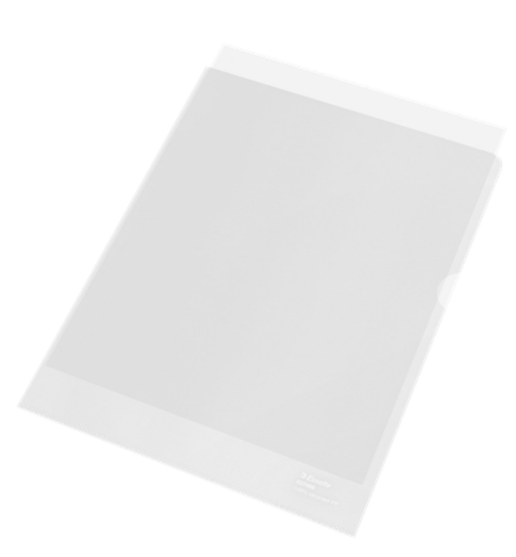 Mapa de protectie Esselte Recycled, PP, A4, 100 mic, 100 buc/cutie, standard