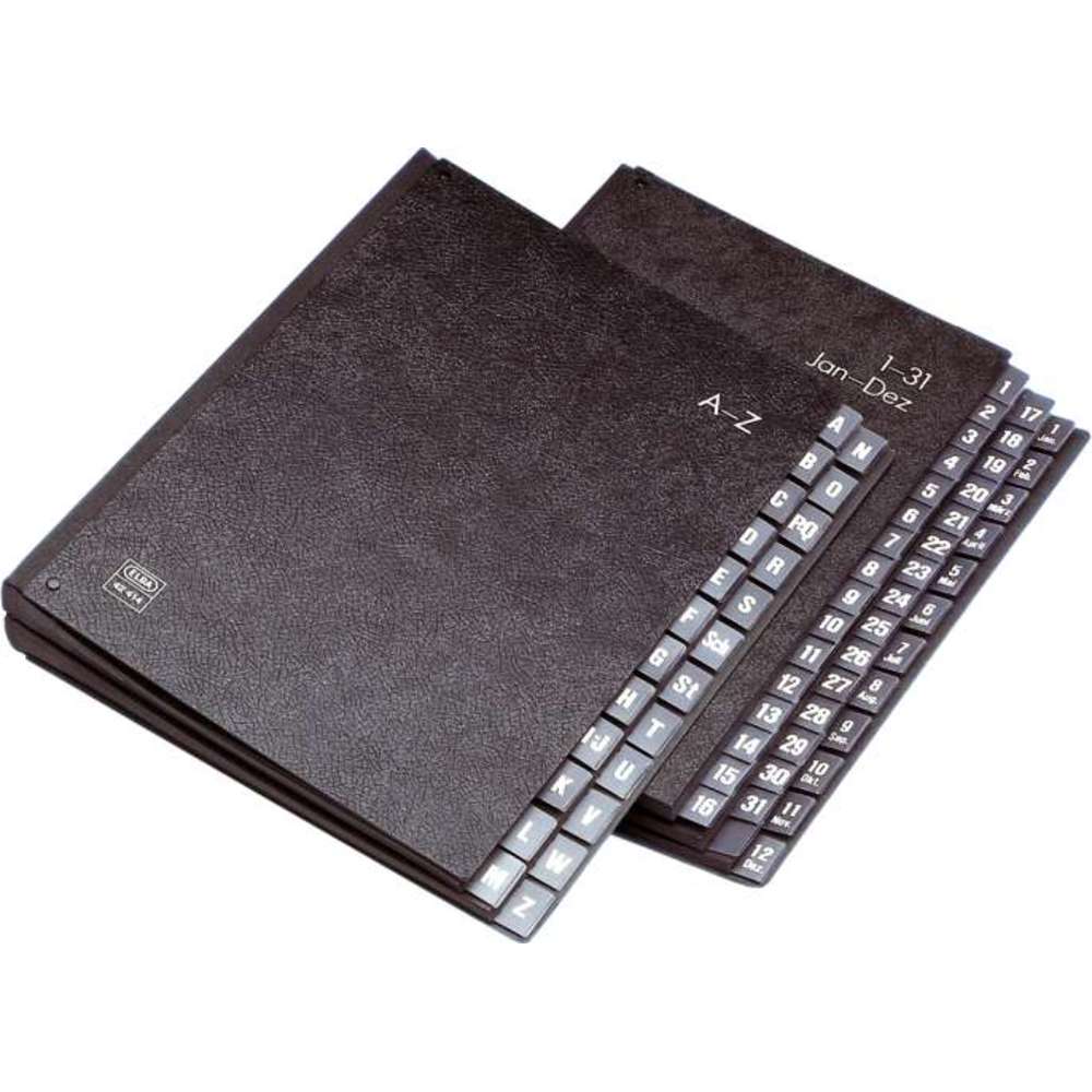 Mapa pentru semnaturi A-Z, Elba - negru