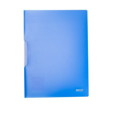 Mapa plastic cu clips A4 Albastru