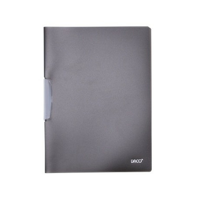 Mapa plastic cu clips A4 Negru