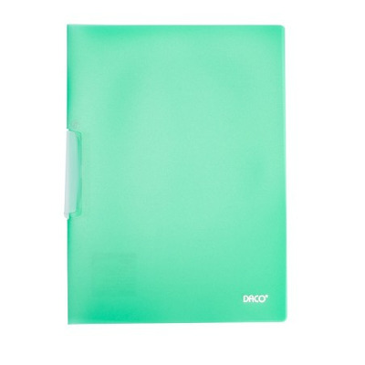 Mapa plastic cu clips A4 Verde