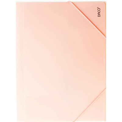 Mapa plastic cu elastic A4 Morandi nude DACO