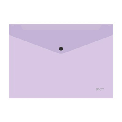 Mapa plastic plic cu capsa A4 DACO MP120MP