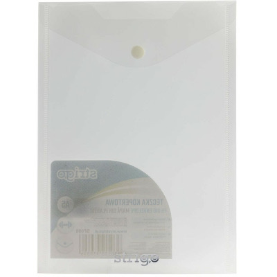 Mapa plic cu capsa Strigo PP A5 VERTICAL