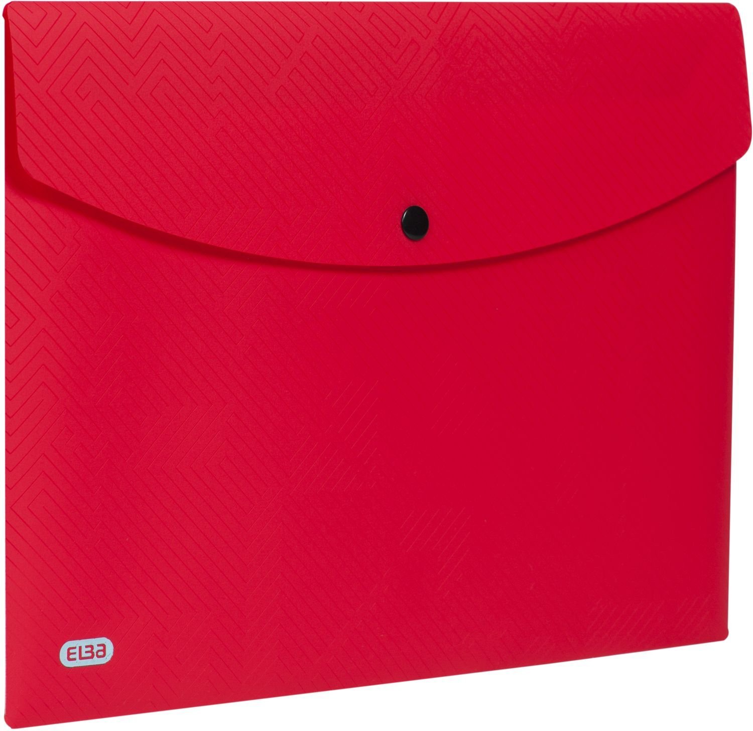 Mapa protectie documente A4 landscape, cu capsa, PP-0.3mm, 5 buc/set, ELBA Urban - rosu